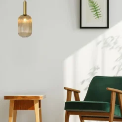 Lucide Hanglamp Maloto Goud - E27 - Ø 20 cm