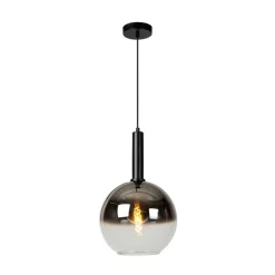 Lucide Hanglamp Marius Zwart - E27 - Ø 30 cm