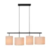 Lucide Hanglamp Maya Beige - 4 x E27 - 107 cm breed