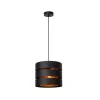 Lucide Hanglamp Rosas Zwart - E27 - Ø 26 cm