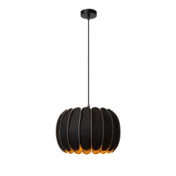 Lucide Hanglamp Spencer Zwart - E27 - Ø 30 cm