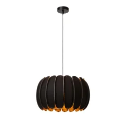 Lucide Hanglamp Spencer Zwart - E27 - Ø 40 cm