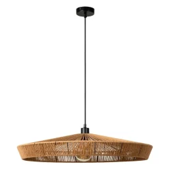 Lucide Hanglamp Yunkai Naturel - E27 - Ø 70 cm