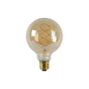 Lucide Lichtbron G95 Amber - E27 - Ø 9,5 cm
