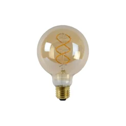Lucide Lichtbron G95 Amber - E27 - Ø 9,5 cm