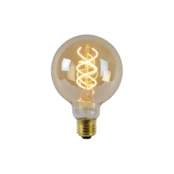 Lucide Lichtbron G95 Amber - E27 - Ø 9,5 cm