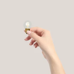 Lucide Lichtbron G45 Transparant - E27 - Ø 4,5 cm