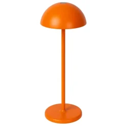 Lucide Oplaadbare Tafellamp Joy Oranje - LED - 32 cm hoog