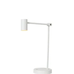 Lucide Oplaadbare Tafellamp Tipik Wit - LED - 64 cm hoog