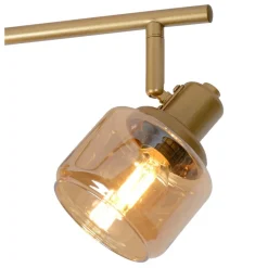 Lucide Plafondspot Bjorn Goud - 4 x E14 - 74 cm breed