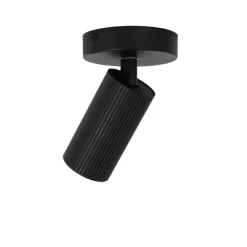 Lucide Plafondspot Clubs Zwart - GU10 - Ø 10 cm