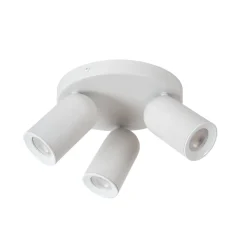 Lucide Plafondspot Punch Wit - 3 x GU10 - Ø 21 xm