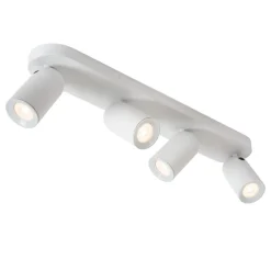 Lucide Plafondspot Punch Wit - 2 x GU10 - 63 cm breed