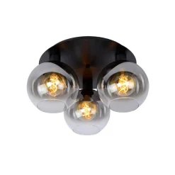 Lucide Plafonniere Marius Zwart - 3 x E27 - Ø 55 cm