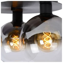 Lucide Plafonniere Marius Zwart - 3 x E27 - Ø 55 cm