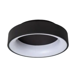 Lucide Plafonniere Mirage Zwart - LED - Ø 38 cm