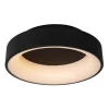 Lucide Plafonniere Mirage Zwart - LED - Ø 45 cm