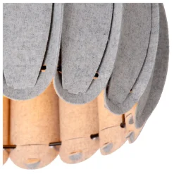 Lucide Plafonniere Spencer Grijs - E27 - Ø 30 cm