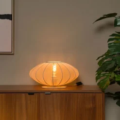 Lucide Tafellamp Corina Beige - E27 - Ø 40 cm