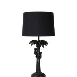 Lucide Tafellamp Extravaganza Coconut Zwart - E27 - 58 cm hoog