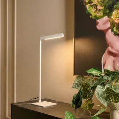 Lucide Tafellamp Lavale Wit - LED - 42 cm hoog