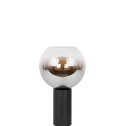 Lucide Tafellamp Marius Zwart - E27 - 33 cm hoog