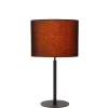 Lucide Tafellamp Maya Zwart - E27 - 51 cm hoog