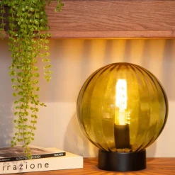 Lucide Tafellamp Monsaraz Groen - 25 cm hoog