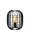 Lucide Tafellamp Reda Zwart - E27- 26 cm hoog