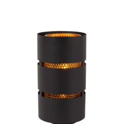 Lucide Tafellamp Rosas Zwart - E27 - Ø 26 cm