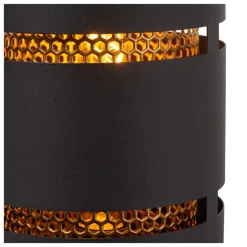 Lucide Tafellamp Rosas Zwart - E27 - Ø 26 cm