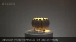 Lucide Tafellamp Spencer Grijs - E27 - Ø 30 cm