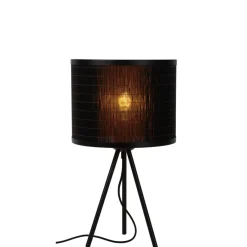 Lucide Tafellamp Tagalog Zwart - E27 - 45 cm hoog