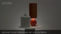 Lucide Vloerlamp Esterad Oranje - E27 - 100 cm hoog