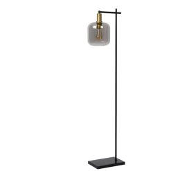 Lucide Vloerlamp Joanet Zwart - E27 - 150 cm hoog