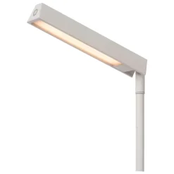 Lucide Vloerlamp Lavale Wit - LED - 138 cm hoog