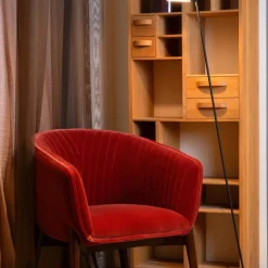 Lucide Vloerlamp Lavale Zwart - LED - 138 cm hoog