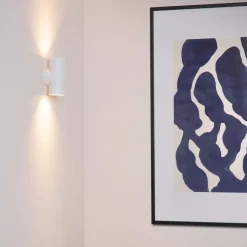 Lucide Wandlamp Bondi Wit - GU10 - 18 cm hoog