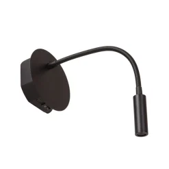 Lucide Wandlamp Jolijn Zwart - LED - Ø 11 cm