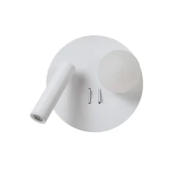 Lucide Wandlamp Matiz Wit - LED - Ø 17 cm