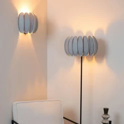 Lucide Wandlamp Spencer Grijs - E27 - 24 cm breed