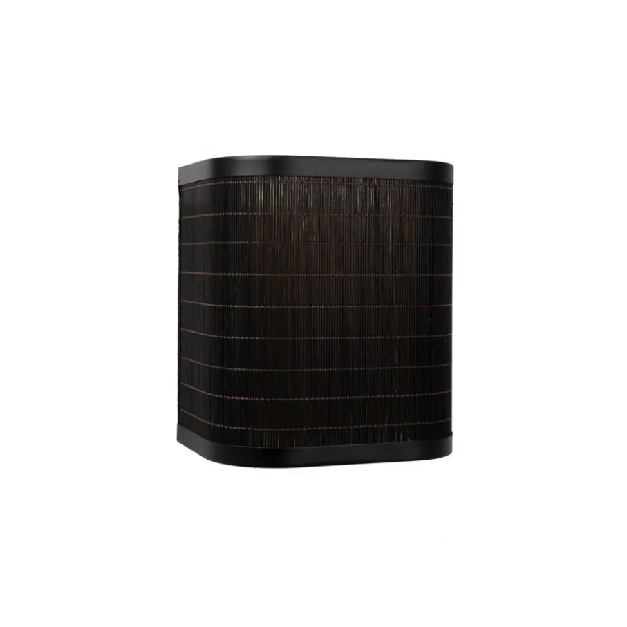 Lucide Wandlamp Tagalog Zwart - E27 - 18x20 cm