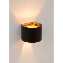 Lucide Wandlamp Xio Zwart - G9 - 11x13 cm