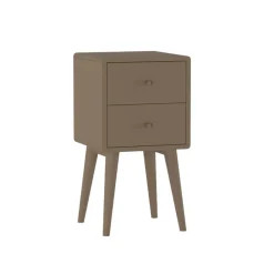 Nachtkastje Borba Bruin - 30x57x30 cm