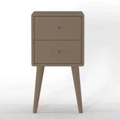 Nachtkastje Borba Bruin - 30x57x30 cm