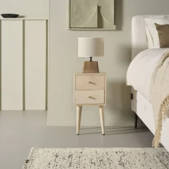 Nachtkastje Borba Naturel - 30x57x30 cm