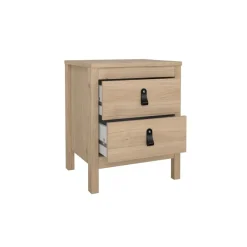 Nachtkastje Dallas Eiken - 44x55x39 cm