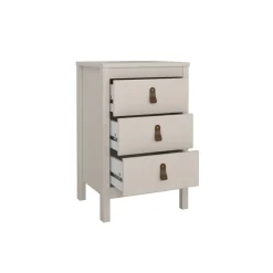 Nachtkastje Dallas Taupe  - 44x71x39 cm