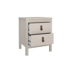 Nachtkastje Dallas Taupe - 44x55x39 cm