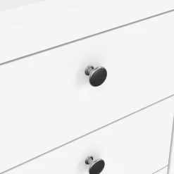 Nachtkastje Dallas Wit - 44x71x39 cm